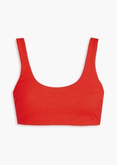 Mara Hoffman - Lira textured bikini top - Red - XL