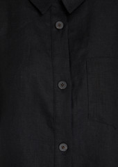 Mara Hoffman - Otto hemp shirt - Black - XXS