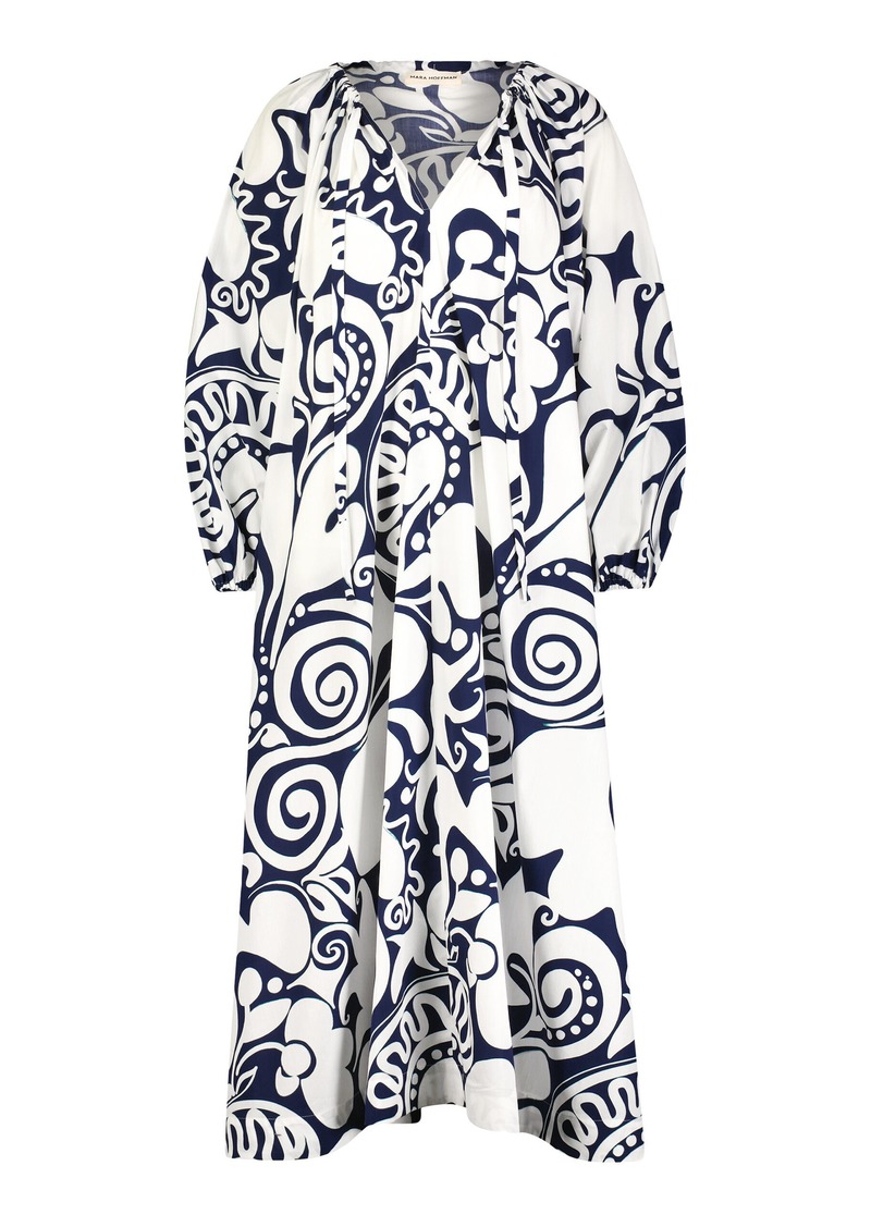 Mara Hoffman - Salma Printed Cotton Maxi Dress - Print - S - Moda Operandi
