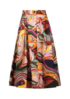 Mara Hoffman - Tulay Printed Maxi Skirt - Multi - US 6 - Moda Operandi
