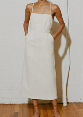 Mara Hoffman - Women's Ruthie Cotton Midi Dress - Neutral - Moda Operandi