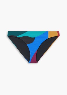 Mara Hoffman - Zoa printed mid-rise bikini briefs - Multicolor - XL