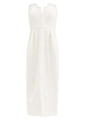 Mara Hoffman Aurelia strapless organic cotton-blend dress
