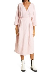 Mara Hoffman Tiffany Stretch Organic Cotton Dress in Pink at Nordstrom