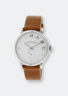 Marc By Marc Jacobs Women\'s Baker Mbm1265 Brown Leather Swiss Quartz Fashion Watch - ONE SIZE