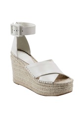 Marc Fisher Able Espadrille Wedge Sandal In Ivory