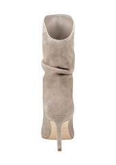 Marc Fisher Angi 80MM Suede Ankle Booties