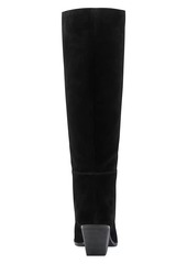 Marc Fisher Challi 50MM Suede Low-Heel Tall Boots