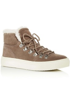 Marc Fisher Daisie Womens Suede Lace-Up Sneaker Boots