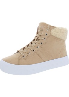 Marc Fisher Dapyr Womens Faux Suede High Top Casual and Fashion Sneakers