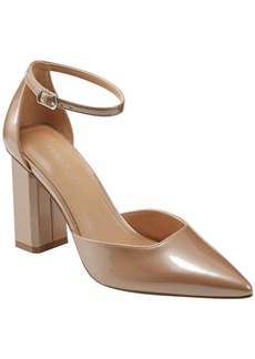 Marc Fisher Demeter Womens Patent Ankle Strap Pumps
