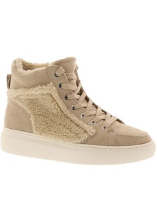Marc Fisher Fellow Womens Faux Fur High Top Casual and Fashion Sneakers
