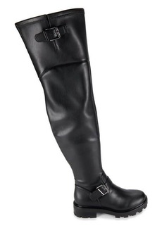 Marc Fisher Ganven Lug Sole Biker Thigh-High Boots