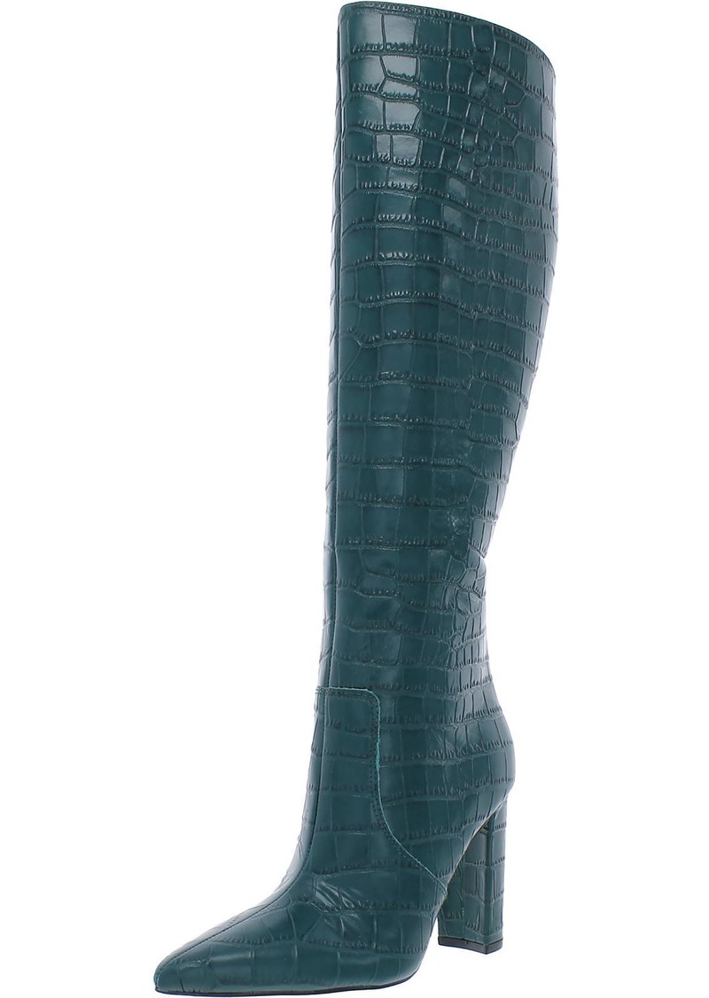 Marc Fisher Giancarlo Womens Leather Tall Over-The-Knee Boots