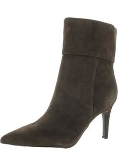 Marc Fisher Gilee Womens Suede Pointed Toe Ankle Boots