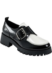 Marc Fisher Hazelton Womens Patent Slip On Loafer Heels