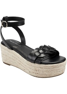 Marc Fisher Jinky Womens Leather Ankle Strap Espadrilles