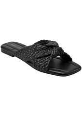 Marc Fisher Lasket Womens Woven Slip-On Slide Sandals