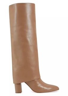 Marc Fisher Leina 77MM Leather Sheath Tall Boots