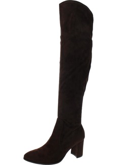 Marc Fisher Luley Womens Faux Suede Tall Over-The-Knee Boots