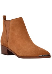 Marc Fisher Mady Womens Suede Heel Chelsea Boots
