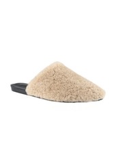 Marc Fisher LTD Sabrinna Genuine Shearling Mule in Camel Fabric at Nordstrom