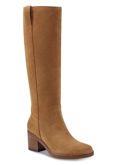 Marc Fisher Ltd. Women's Hydria Almond Toe Block Heel Tall Boots