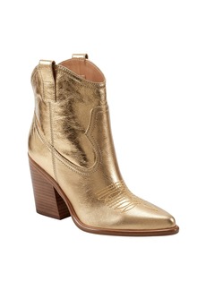 Marc Fisher LTD Women's JALELLA Ankle Boot Gold 7