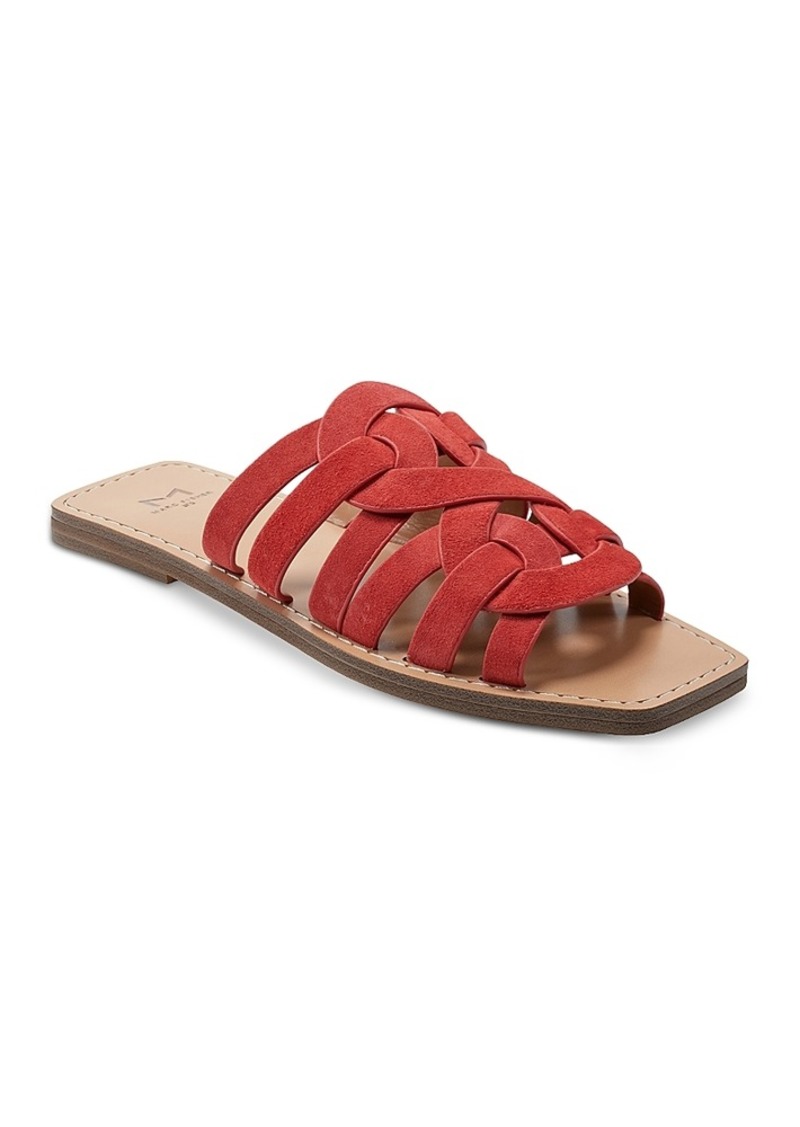 Marc Fisher Ltd. Women's Kimiko Slip On Woven Slide Sandals