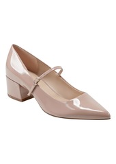 Marc Fisher LTD Women's LUCCIE Pump Light Natural Patent Leather 0