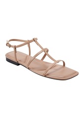 Marc Fisher Ltd. Women's Marris Square Toe Strappy Flat Sandals