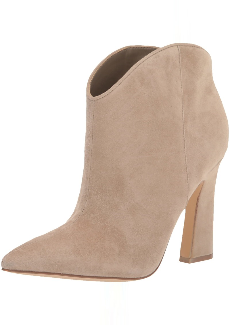 Marc Fisher LTD Women's MASINA Ankle Boot Beige Suede 1