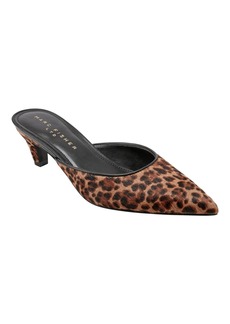 Marc Fisher Ltd Women's Rosaly Slip On Pointy Toe Dress Pumps - Leopard