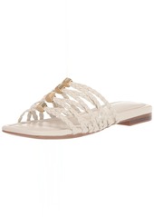 Marc Fisher Women's LELINA Sandal Chic Cream 10