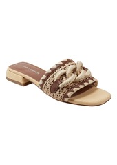 Marc Fisher Women's Myami Slip-On Embellished Dress Sandals - Light Natural