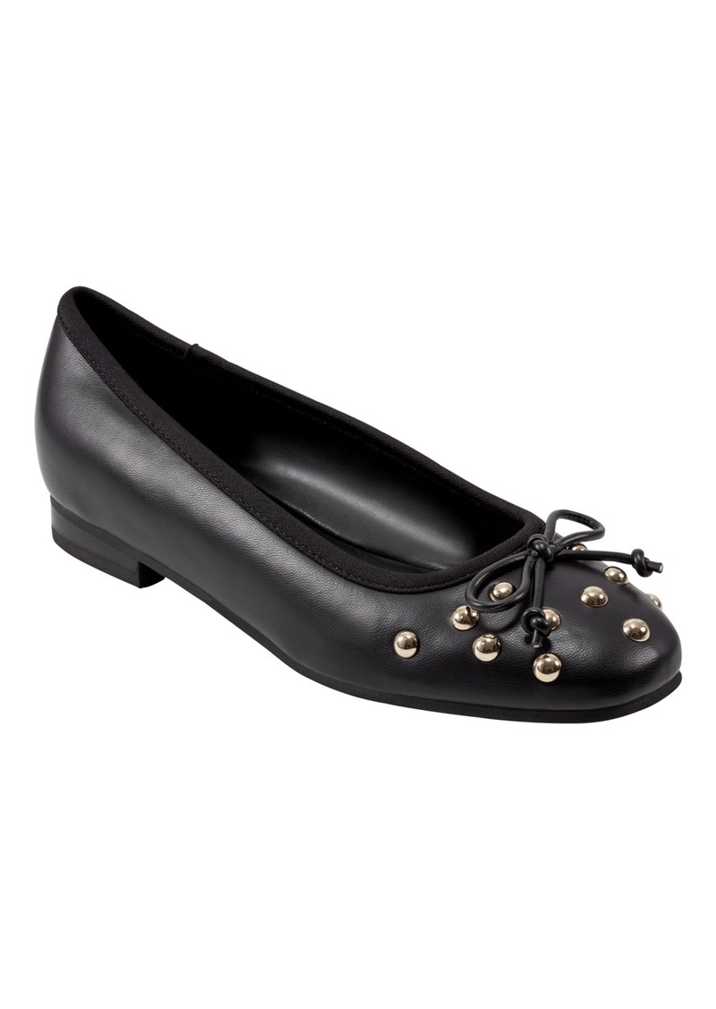 Marc Fisher Women's Tempts Slip-On Dress Ballet Flats - Black