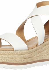 Marc Fisher Women's Zaide Espadrille Wedge Sandal WHILE