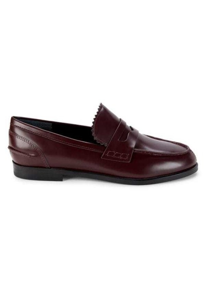 Marc Fisher Milton Brogue Leather Penny Loafers