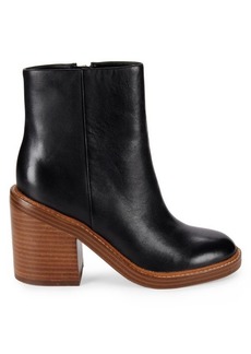 Marc Fisher ML Haleena Leather Ankle Boots
