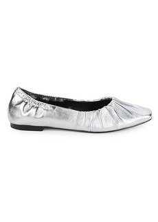 Marc Fisher Ophia Leather Ballet Flats