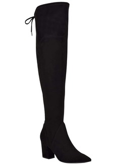 Marc Fisher Reda Womens Faux Suede Cold Weather Over-The-Knee Boots