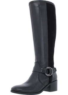Marc Fisher Risa Womens Leather Tall Riding Boots