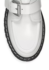 Marc Fisher Tarla Leather Lugged-Sole Loafers