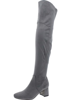 Marc Fisher Womens Tall Block Heel Over-The-Knee Boots