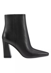 Marc Fisher Yanara 78MM Leather Ankle Boots