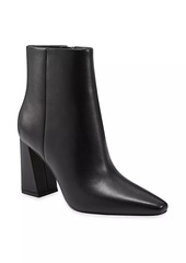 Marc Fisher Yanara 78MM Leather Ankle Boots