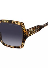 Marc Jacobs 55MM Oversized Square Sunglasses