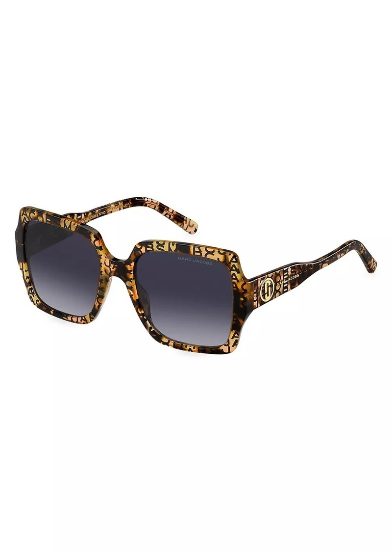 Marc Jacobs 55MM Oversized Square Sunglasses