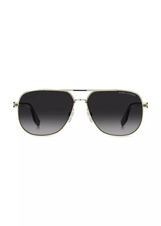 Marc Jacobs 60MM Gradient Aviator Sunglasses