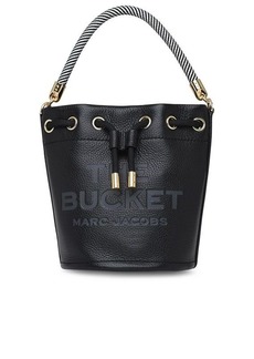 Marc Jacobs BLACK LEATHER BUCKET BAG